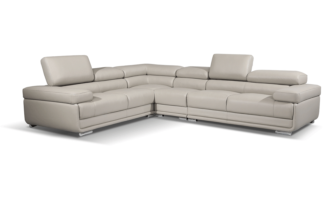 2119 Sectional - Light Grey