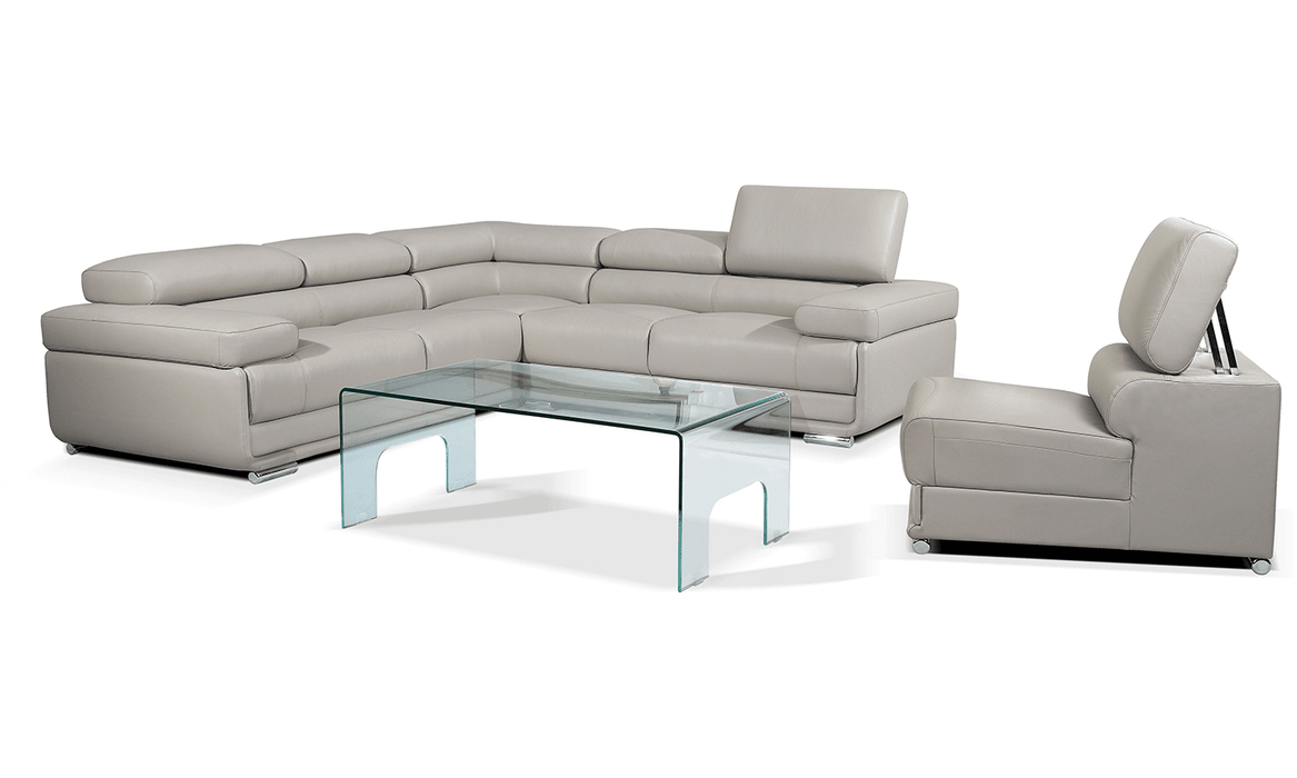 2119 Corner piece - Light Grey