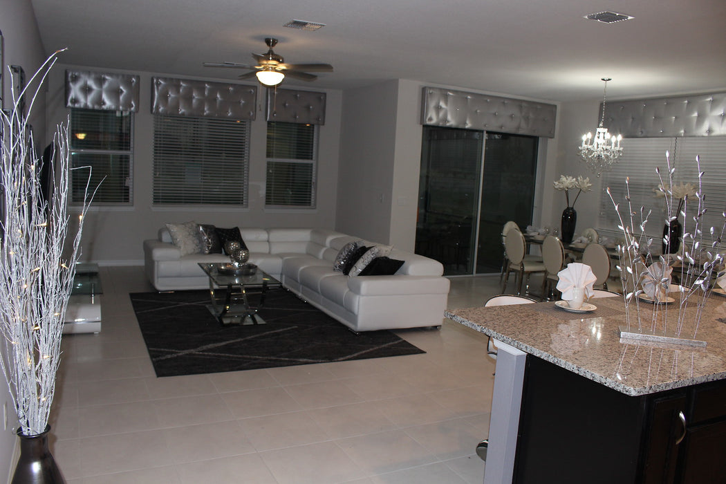 2119 Sectional - White