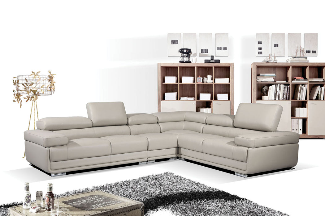 2119 Corner piece - Light Grey