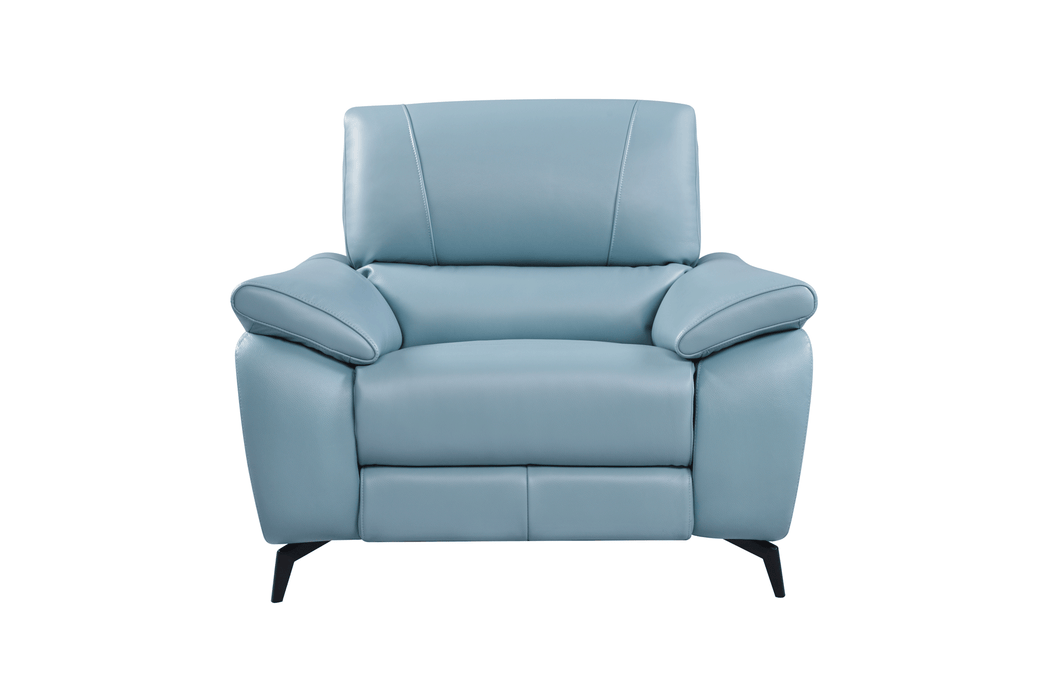 2934 Blue w/ electric recliners