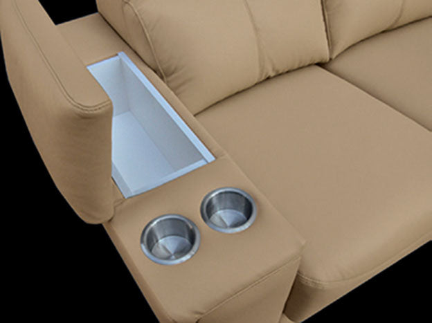 8312 Sectional with Sliding Seats