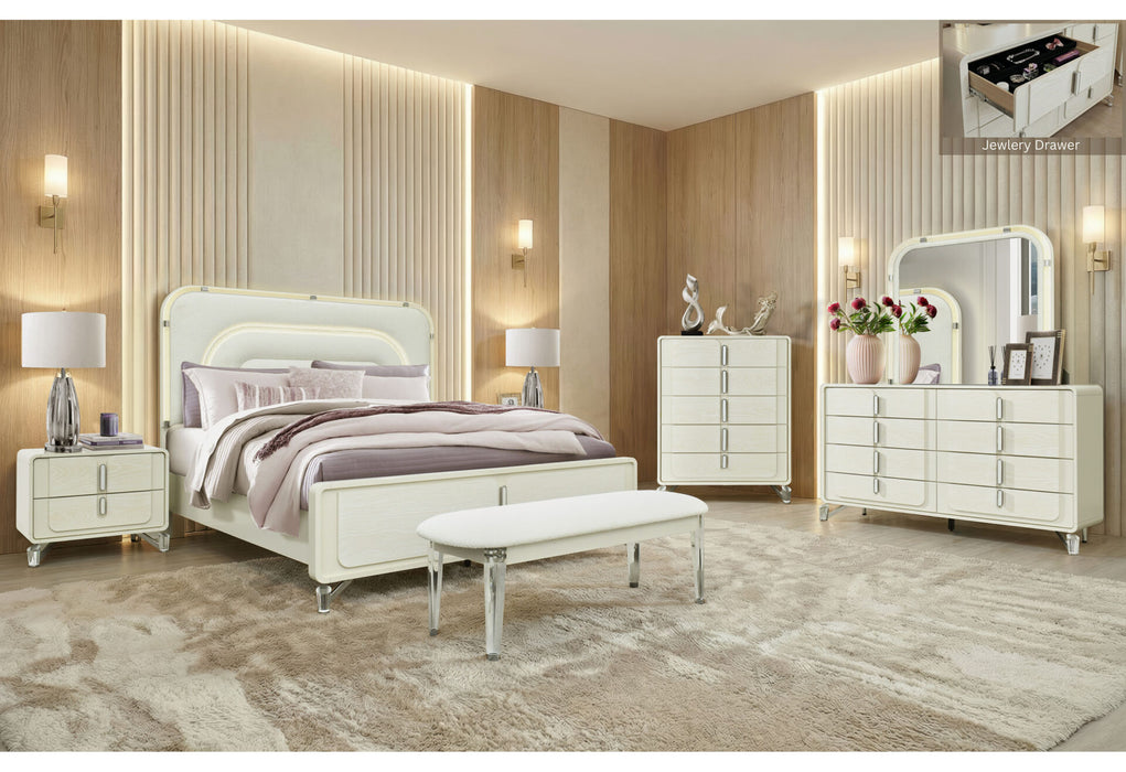Lyra Bed - Beige