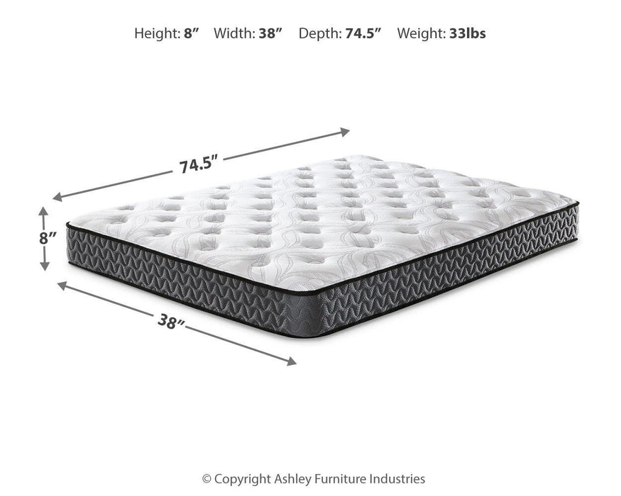 8 Inch Bonnell Hybrid Twin Mattress - image 6