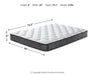 8 Inch Bonnell Hybrid Twin Mattress - image 6