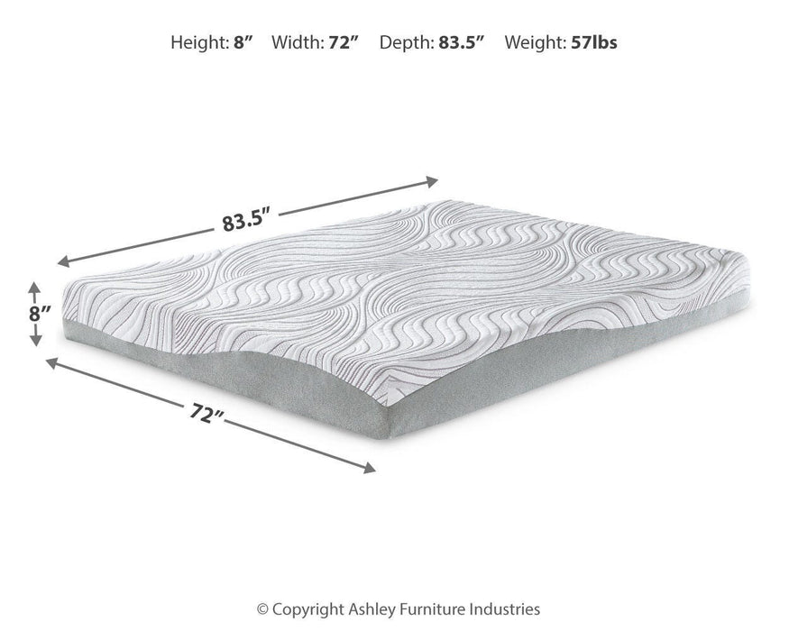 8 Inch Memory Foam California King Mattress - image 8