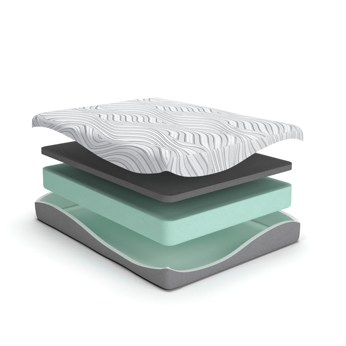 8 Inch Bonnell Hybrid Twin Mattress - image 3