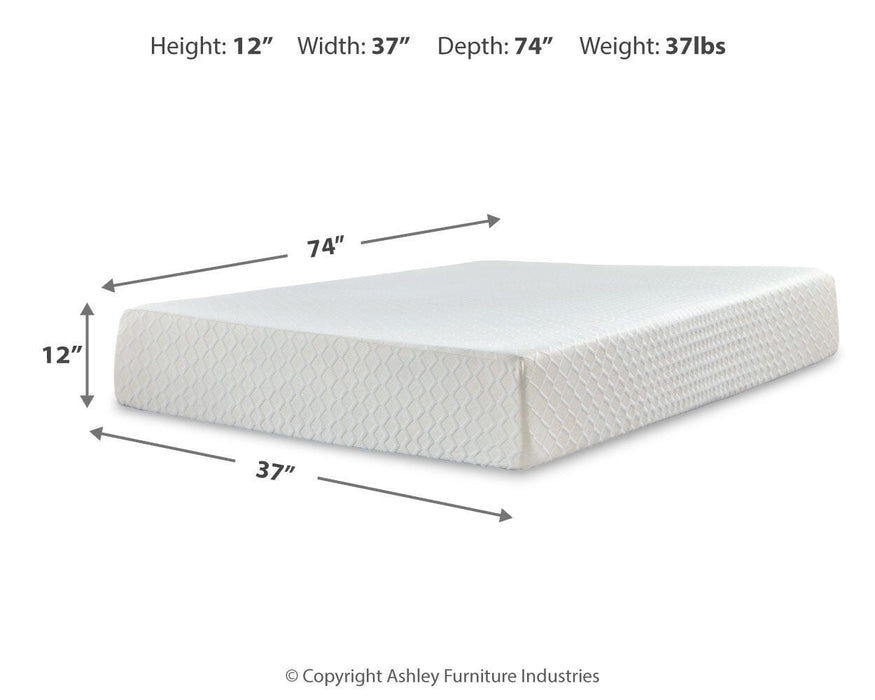 Chime 12 Inch Memory Foam Mattress in a Box - image 9