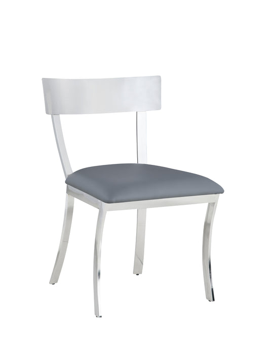 Contemporary Curved-Back Side Chair - 2 per box MAIDEN-SC