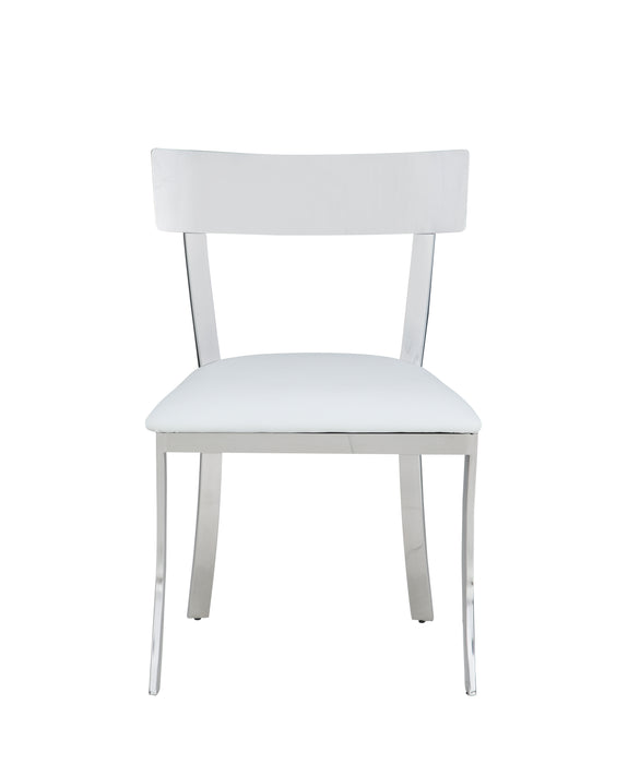 Contemporary Curved-Back Side Chair - 2 per box MAIDEN-SC