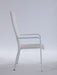 Contemporary High Back Outdoor Chair with Sling Seat - 2 per box MALIBU-AC-WHT-HB