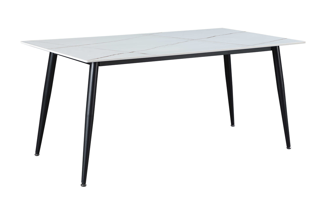 Contemporary Dining Table w/ Sintered Stone Top MARY-DT