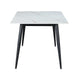 Contemporary Dining Table w/ Sintered Stone Top MARY-DT