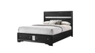 Matrix Bed – Matrix Queen Bed Black by Galaxy Home Furnishings