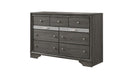 Matrix Dresser – Matrix Dresser Gray by Galaxy Home Furnishings