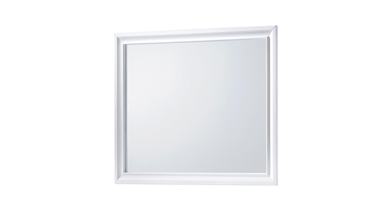 Matrix Mirror – Matrix Mirror White by Galaxy Home Furnishings