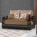 Ottomanson Metroplex Collection Upholstered Convertible Loveseat with Storage
