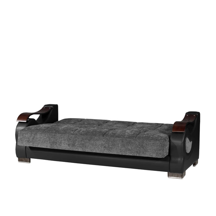 Ottomanson Metroplex Collection Upholstered Convertible Sofabed with Storage