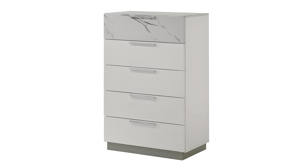 Mist Chest – Mist Chest White by Galaxy Home Furnishings