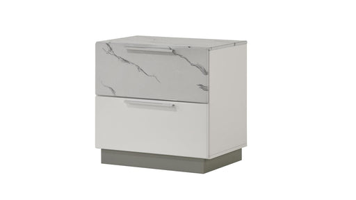 Mist Nightstand – Mist Nightstand White by Galaxy Home Furnishings