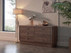 Mirante 6 Drawer Dresser - Walnut