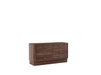 Mirante 6 Drawer Dresser - Walnut