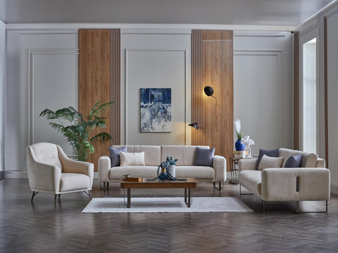 Mirante Loveseat - Cream