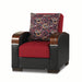 Ottomanson Mobimax Collection Upholstered Convertible Armchair with Storage