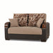 Ottomanson Mobimax Collection Upholstered Convertible Loveseat with Storage