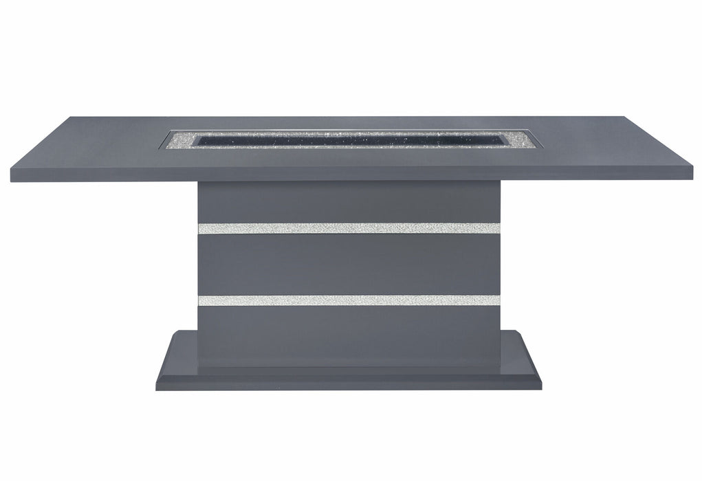 Monaco Dining Table - Dark Grey