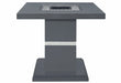 Monaco End Table - Dark Grey
