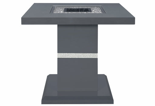 Monaco End Table - Dark Grey