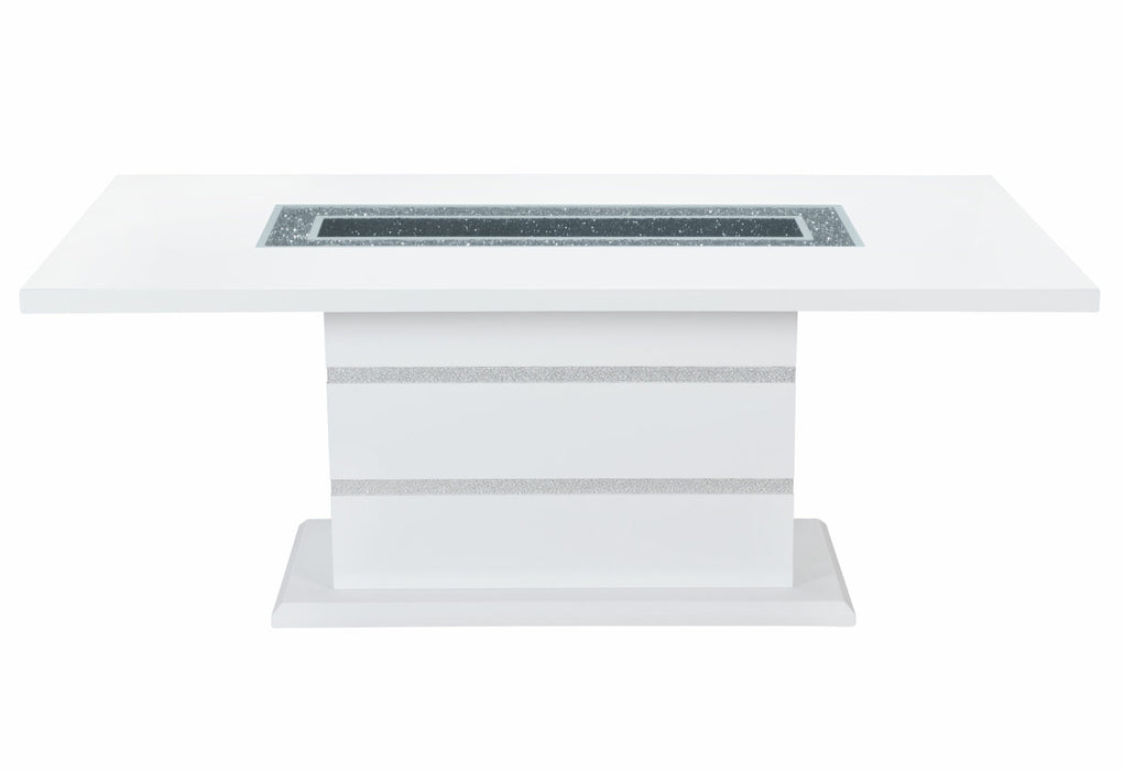 Monaco Dining Table - White