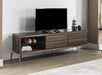 Montego TV Stand - Montego Walnut / Car.marb
