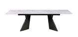 Contemporary Extendable Sintered Stone Top Dining Table MORGAN-DT