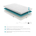 Altair 6" Twin Gel-Infused Memory Foam Mattress