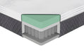 Findlay 12" Queen Green Tea Gel-Infused Memory Foam Hybrid Mattress