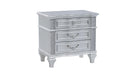 Mystic Nightstand – Mystic Nightstand Silver by Galaxy Home Furnishings