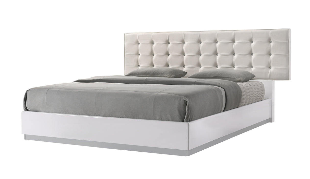 Milan Bed in White