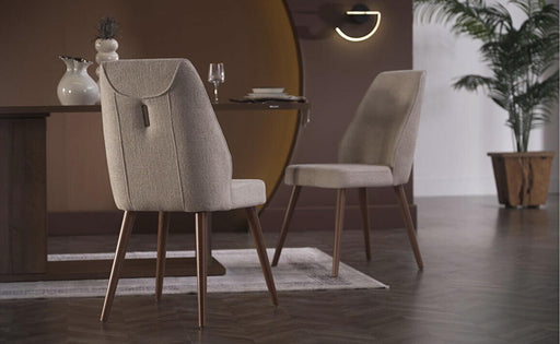 Mirante 6335 Dining Chair (Set of 2) - Cream