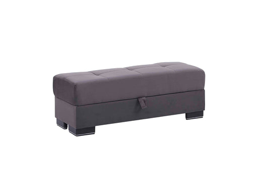 Ottomanson Armada Air Collection Upholstered Ottoman with Storage