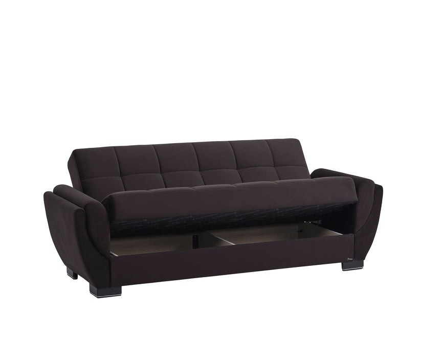 Ottomanson Armada Air Collection Upholstered Convertible Sofabed with Storage