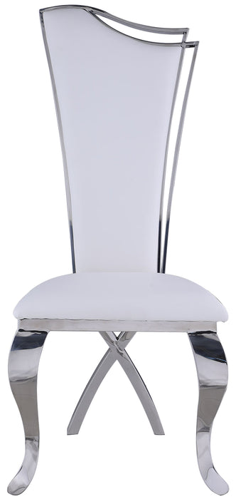 Contemporary High-Back Side Chair - 2 per box NADIA-SC