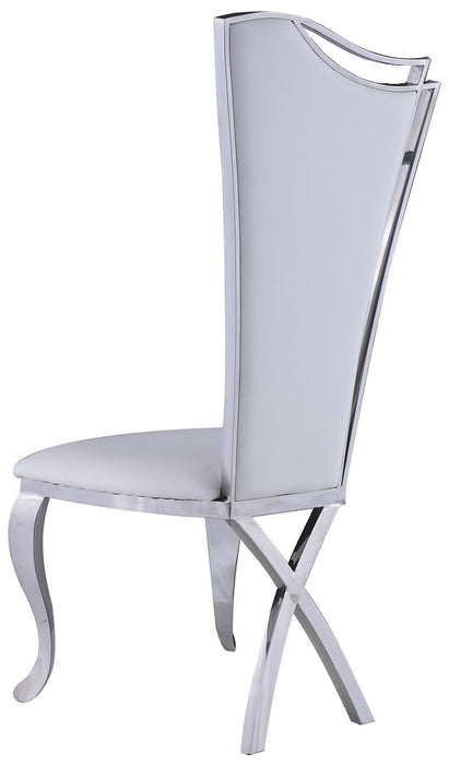Contemporary High-Back Side Chair - 2 per box NADIA-SC