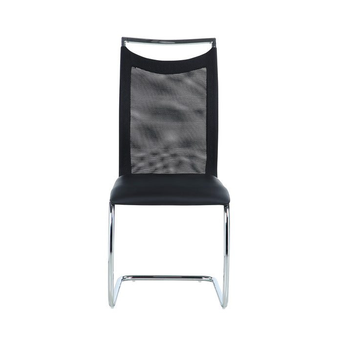 Contemporary High-Back Side Chair - 2 per box NADIA-SC