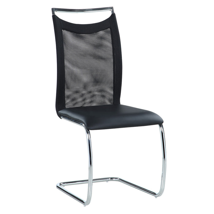 Contemporary High-Back Side Chair - 2 per box NADIA-SC