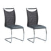 Contemporary High-Back Side Chair - 2 per box NADIA-SC