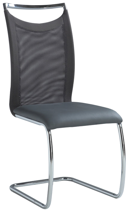 Contemporary High-Back Side Chair - 2 per box NADIA-SC