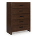 Ticanter Chest of Drawers - Brown