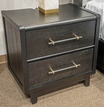 Haldenwick Nightstand - Black